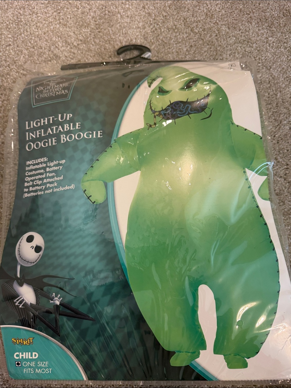 Nightmare before Christmas oogie boogie costume